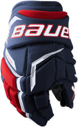 Bauer Mănuși de hochei Supreme FUSE Navy/Red/White Junior 11″