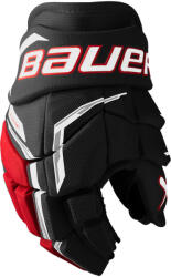 Bauer Mănuși de hochei Supreme F50 PRO Black/Red Junior 11″