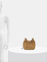 Tory Burch чанта crossbody дамска от велур Fleming (166066)