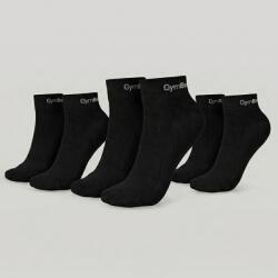 GymBeam Чорапи Quarter 3Pack Black S