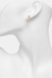 Tory Burch обици дамски месингови седефни ForgetMe (184408)