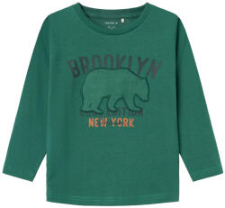 NAME IT Tricou cu mânecă lungă băieți, Brooklyn, 80/110, 1-5 ani albastru (1417B5)