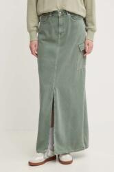 Pepe Jeans fustă din denim MAXI SKIRT HW CLR 9BYH-SDD06P_81X (PL901143)