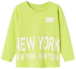 NAME IT băiat cu mânecă lungă T-shirt lime (13DF8D)
