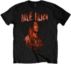 Billie Eilish Spooky Logo Black M Ing (BILLIETS12MB02)