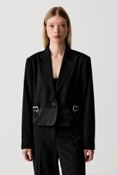 Karl Lagerfeld Jeans sacou cu un singur rând de nasturi pentru femei 9BY2-KZDZUN_99X (B3W14003)