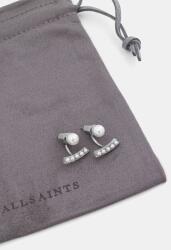 AllSaints обици дамски месингови с циркон (37585222SLV127)