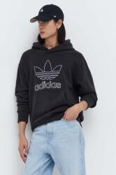 Adidas hanorac de bumbac Trefoil Hoodie PPYH-BLM0CO_99X (IU2373)