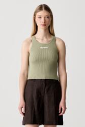 Karl Lagerfeld Jeans crop top pentru femei cu bumbac PPY2-TSD0CC_07X (B1W18024)