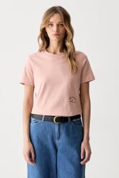 Karl Lagerfeld tricou basic pentru femei din bumbac 9BY2-TSDZLG_03B (B3W17074)