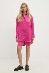 Answear. LAB Answear Lab cămașă și pantaloni scurți BMYH-DKD022_30X (7009.TMS)