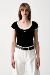 Karl Lagerfeld tricou pentru femei din bumbac cu elastan 9BY2-TSDZLR_99X (B3W17071)