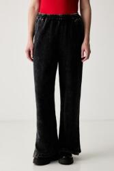 Karl Lagerfeld Jeans pantaloni de trening pentru femei din bumbac 9BY2-SPDZLH_99X (B3W10025)