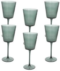 Tognana set de pahare cu picior pentru vin din sticlă colorată 370 ml 99KK-SLUZYU_67X (VO585X42488A) Pahar