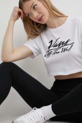 Vans tricou din bumbac PPYH-TSD1F7_00X (VN000GJ1WHT1)