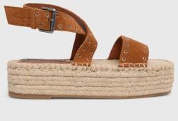 Pepe Jeans sandale din piele intoarsa PLS90657 PPYH-OBD231_88X