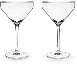 Viski set de pahare cu picior pentru cocktailuri din sticlă 270 ml 99KK-SLUZYB_TSP (V1083) Pahar