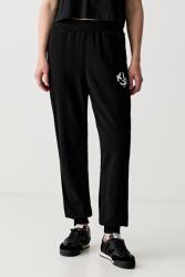 Karl Lagerfeld Jeans pantaloni de trening pentru femei cu bumbac 9BY2-SPDZLJ_99X (B3W10023)