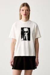 Karl Lagerfeld Jeans tricou pentru femei din bumbac 9BY2-TSDZI3_01X (B3W17046)