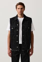Karl Lagerfeld Jeans vestă pentru bărbați din denim 9BY2-KUMZSB_99J (B3M14042)
