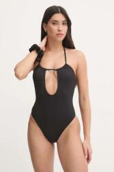 Calvin Klein egyrészes fürdőruha - fekete S - answear - 22 590 Ft