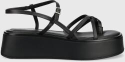 Vagabond Shoemakers női bőr szandál - fekete Női 40