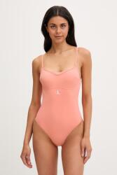 Calvin Klein egyrészes fürdőruha női - narancssárga L - answear - 20 990 Ft