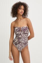 DKNY egyrészes fürdőruha női - lila S - answear - 26 890 Ft