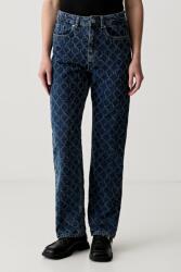 Karl Lagerfeld Jeans blugi straight pentru femei 9BY2-SJDZNJ_55J (B3W10038)
