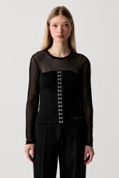 Karl Lagerfeld Jeans bluză cu corset pentru femei cu vâscoză 9BY2-BDDZS2_99X (B3W17016)