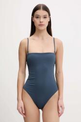 Calvin Klein női egyrészes fürdőruha - szürke XS