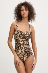 DKNY Egyrészes fürdőruha női - barna S - answear - 24 990 Ft