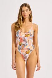 Seafolly egyrészes fürdőruha női V Neck - többszínű XS