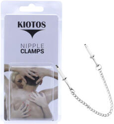 Kiotos - rozsdamentes acél bimbócsipesz (ezüst) - vagyaim