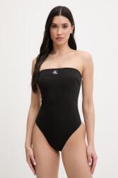 Calvin Klein egyrészes fürdőruha női - fekete S - answear - 22 990 Ft