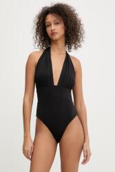 Max Mara Beachwear egyrészes női fürdőruha CALLE - fekete S