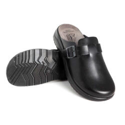 BATZ Mark Férfi Comfort Papucs Opcionálisan cserélhető talpbetét lehetőség Fekete 41-46