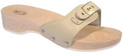 Scholl Pescura Heel Papucs 41 Homok 1pár