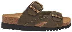 Scholl Monterey 2 Straps AD női papucs, khaki, 38-as méret