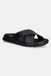 Skechers férfi bőr papucs SARGO - fekete Férfi 46