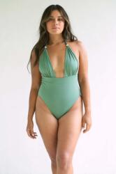Praia Beachwear egyrészes fürdőruha - zöld M/L