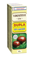 Biomed vadgesztenye krém dupla 60 + 60 gr visszeres lábra - plazapatika
