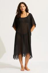 Seafolly - Strandkendő Amnesia Kaftan - fekete Univerzális méret