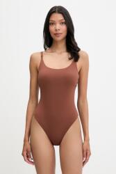 Max Mara Beachwear egyrészes női fürdőruha CAREZZA - barna M