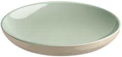Emile henry (Франция) Керамична чиния emile henry salad plate салатена - цвят мента с екрю (eh 8920-v7)