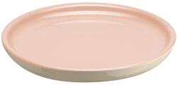 Emile henry (Франция) Керамична чиния emile henry dessert plate десертна - цвят розово и екрю (eh 8918-r4)
