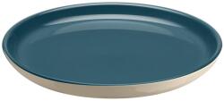 Emile henry (Франция) Керамична чиния emile henry dessert plate десертна - цвят синьо-зелен и екрю (eh 8915-b9)