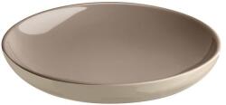 Emile henry (Франция) Керамична чиния emile henry salad plate салатена - цвят сиво-бежов и екрю (eh 8920-g9)