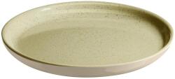 Emile henry (Франция) Керамична чиния emile henry dessert plate десертна - цвят бледозелен и екрю (eh 8915-m0)