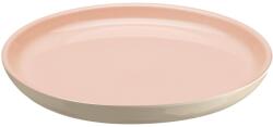 Emile henry (Франция) Керамична чиния emile henry dinner plate основна - цвят розов с екрю (eh 8925-r4)